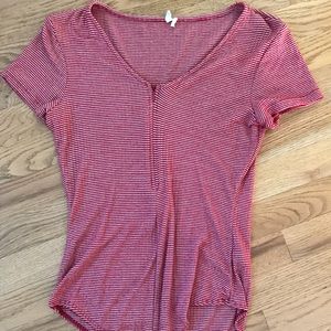 UO Out From Under Striped Bodysuit